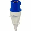 F. Walther Electric Walther Electric 260409, Male Plug, 60/63A, 4P, 230/250Vac, 9 Hr, IP44, With Cable Sleeve -Switches, Receptacles & Sensors Sales 260409 480x480
