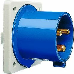 F. Walther Electric Walther Electric 635306, Male Inlet, 30/32A, 3P, 230/250Vac, 6 Hr, IP44