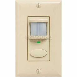 Lithonia Lighting Lithonia WSX PDT IV Wall Switch Decorator Sensor - Dual Technology (PDT), Ivory - Pkg Qty 3