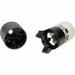 Bryant BRY5269NC TECHSPEC® Straight Blade Connector, 15A, 125V, Black/White -Switches, Receptacles & Sensors Sales B215075 03