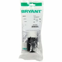Bryant BRY5269NC TECHSPEC® Straight Blade Connector, 15A, 125V, Black/White -Switches, Receptacles & Sensors Sales B215075 04