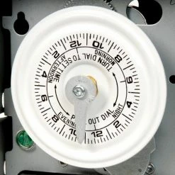 Supco 24-Hour Timer 120 V, SPST -Switches, Receptacles & Sensors Sales B434625 02