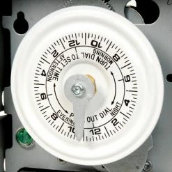 Supco 24-Hour Timer 240 V, DPST -Switches, Receptacles & Sensors Sales B434626 02