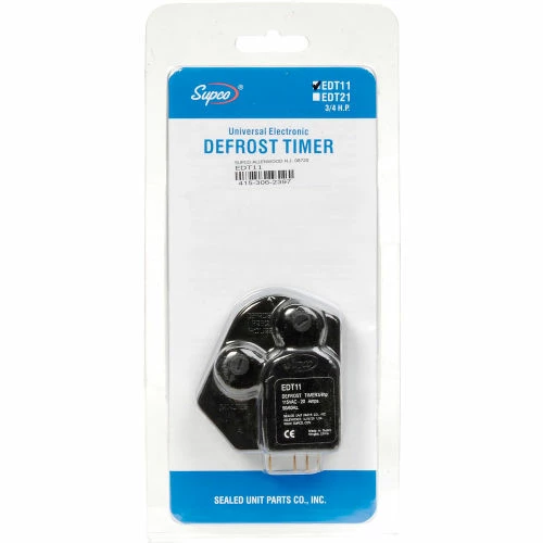 Supco EDT11 Adjustable Defrost Control 115 V, 3/4 hp, 20 Amp 4 Supco EDT11 Adjustable Defrost Control 115 V, 3/4 hp, 20 Amp - Image 2