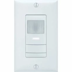 Lithonia Lighting Lithonia WSX PDT WH Wall Switch Decorator Sensor - Dual Technology (Pdt): White