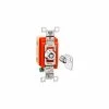 Bryant 4901RKL Barrel Key Switch, Single Pole, 20A, 120/277V AC, Rotary Locking -Switches, Receptacles & Sensors Sales BRA 4901RKL