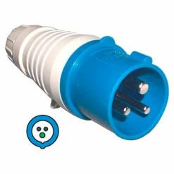 Conntek 60803, IEC 309 20A Pin and Sleeve Assembly Plug 250V