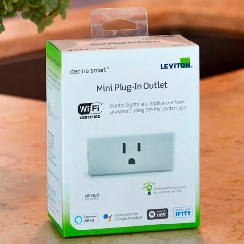 Leviton Decora Smart Wi-Fi Plug-in Outlet Works with Amazon Alexa and Google Assistant No Hub Needed 5 Leviton Decora Smart Wi-Fi Plug-in Outlet Works with Amazon Alexa and Google Assistant No Hub Needed - Image 3
