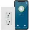 Leviton Tamper-Resistant Outlet with Wi-Fi Technology - Works with Alexa, Google Assistant IFTTT -Switches, Receptacles & Sensors Sales DW15R 1BW