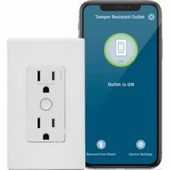 Leviton Tamper-Resistant Outlet with Wi-Fi Technology - Works with Alexa, Google Assistant IFTTT
