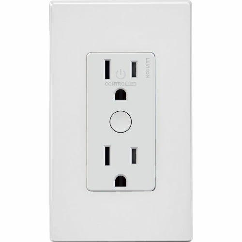 Leviton Tamper-Resistant Outlet with Wi-Fi Technology - Works with Alexa, Google Assistant IFTTT 4 Leviton Tamper-Resistant Outlet with Wi-Fi Technology - Works with Alexa, Google Assistant IFTTT - Image 2