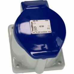 F. Walther Electric Walther Electric 430509, Female Receptacle, 30/32A, 5P, 230/250Vac, 9 Hr, IP44 -Switches, Receptacles & Sensors Sales FWA B2112783