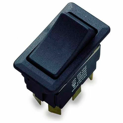 Gardner Bender GSW-49 Rocker, SPST, Red Lighted, 10a 277vac 3 Gardner Bender GSW-49 Rocker, SPST, Red Lighted, 10a 277vac