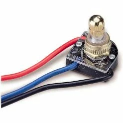 Gardner Bender GSW-68 Brass Rot, SPTT, 6a 125vac, F/O/O/O