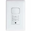 Hubbell Control Solutions Hubbell LightHawk PIR Dimming Wall Switch Occupancy Sensor, White -Switches, Receptacles & Sensors Sales HUI LHDMIRS3 WH