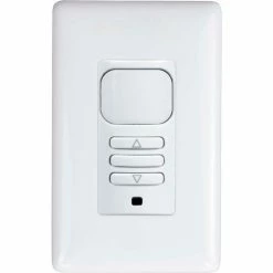 Hubbell Control Solutions Hubbell LightHawk PIR Dimming Wall Switch Occupancy Sensor, White