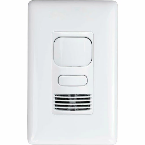 Hubbell Control Solutions Hubbell LightHawk PIR/Ultrasonic 1-Button Wall Switch Occupancy Sensor, Neutral, Single Relay, White 3 Hubbell Control Solutions Hubbell LightHawk PIR/Ultrasonic 1-Button Wall Switch Occupancy Sensor, Neutral, Single Relay, White
