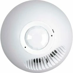 Hubbell Control Solutions Hubbell OMNI PIR/Ultrasonic Ceiling Low Voltage Sensor with 1000 Sq Ft Range, Off White