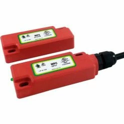 IDEM 112019 WPC Coded Non Contact Switch W/LED,Way, 10M, 2NC 1NO, QC M12