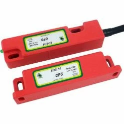 IDEM 115007 CPC Coded Non Contact Switch W/LED, 10M, 2NC 1NO