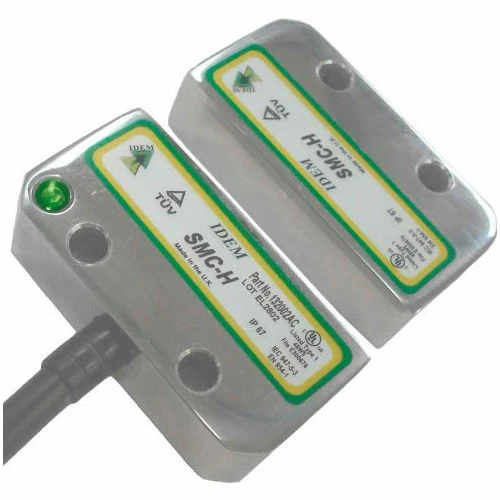 IDEM 132007 SMC-H Coded Non Contact Switch W/LED, 10M, 2NC 1NO 3 IDEM 132007 SMC-H Coded Non Contact Switch W/LED, 10M, 2NC 1NO