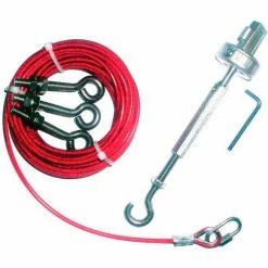 IDEM 140002 Rope Kit-Galvanized, 10M, Galvanized