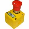 IDEM 230002 ES-P E-Stop Switch Knockout, 1/2NPT, 3NC, M20, Die Cast -Switches, Receptacles & Sensors Sales ID2 230002