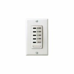 Intermatic EI230W Electronic Auto-Off Timer 2/4/8/12 Hour With HOLD, White