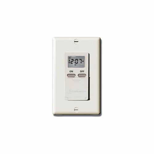 Intermatic EI500LAC Digital 7-Day Timer 15 Amp 120V, Light Almond 3 Intermatic EI500LAC Digital 7-Day Timer 15 Amp 120V, Light Almond