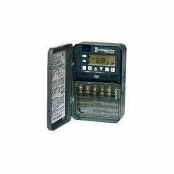 Intermatic ET8215C 7-Day 30 Amp 2xSPST or DPST Electro Astro Timeswitch-Clock Volt 120-277V NEMA 1