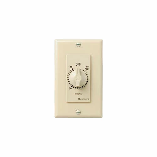 Intermatic Decorator Series Ivory Spring Wound Timer, 30 Min. Time Cycle 3 Intermatic Decorator Series Ivory Spring Wound Timer, 30 Min. Time Cycle