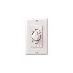 Intermatic FD30MHW 30 Minute 125-277V SPST Decorator Series Timer w/Hold For Continuous Duty, White