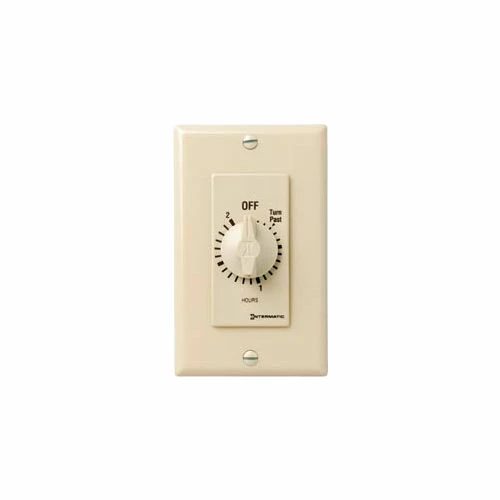 Intermatic FD32H 2 Hour 125-277V SPDT Decorator Series Spring Wound Timer, Ivory 3 Intermatic FD32H 2 Hour 125-277V SPDT Decorator Series Spring Wound Timer, Ivory