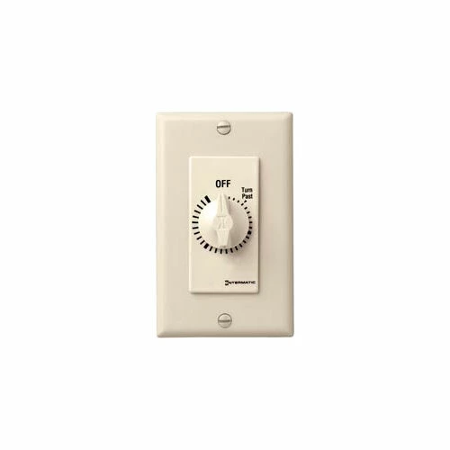 Intermatic FD430M 30 Minute 125-277V DPST Decorator Series Spring Wound Timer, Ivory 3 Intermatic FD430M 30 Minute 125-277V DPST Decorator Series Spring Wound Timer, Ivory