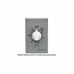 Intermatic FF12HHC 12 Hour 125-277V SPST Commercial Series Timer w/Hold For Continuous Duty
