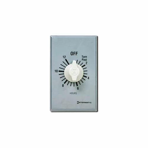 Intermatic FF312H 12 Hour 125-277V SPDT Commercial Series Spring Wound Timer 3 Intermatic FF312H 12 Hour 125-277V SPDT Commercial Series Spring Wound Timer