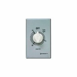 Intermatic Commercial Series 15 Minute Interval Timer W/ Metal Single Gang Plate, 125-277V