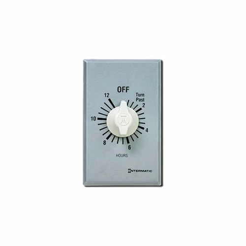Intermatic FF412H 12 Hour 125-277V DPST Commercial Series Spring Wound Timer 3 Intermatic FF412H 12 Hour 125-277V DPST Commercial Series Spring Wound Timer