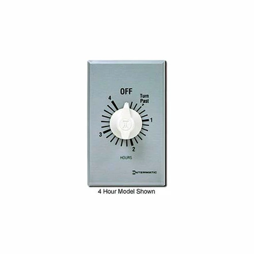 Intermatic FF46H 6 Hour 125-277V DPST Commercial Series Spring Wound Timer 3 Intermatic FF46H 6 Hour 125-277V DPST Commercial Series Spring Wound Timer