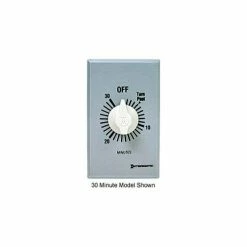 Intermatic FF5M 5 Minute 125-277V SPST Commercial Series Spring Wound Timer