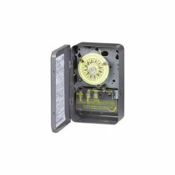 Intermatic T101B NEMA 1-125V SPST 24 Hour Time Switch Separate Clock Motor And Circuit Terminals