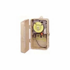 Intermatic T104P201 NEMA 3R - Time Switch In Plastic Enclosure W/Heater Protection, 208-277V, DPST