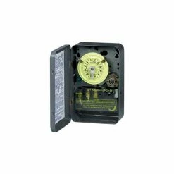 Intermatic T176 NEMA1-24 Hour Dial Time Switch W/Skipper And Optional Carryover, 208-277V, SPDT