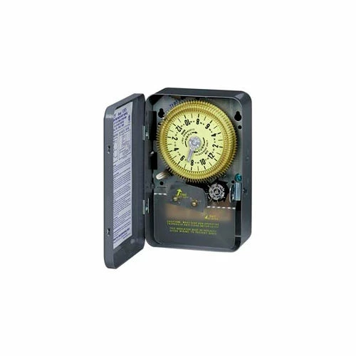 Intermatic T1906 NEMA 1 - 24 Hour Dial Time Switch W/o Skipper, 208-277V, SPDT 3 Intermatic T1906 NEMA 1 - 24 Hour Dial Time Switch W/o Skipper, 208-277V, SPDT