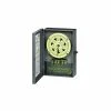 Intermatic T7401B NEMA1-7 Day Dial Time Switch, Separate Clock Motor And Circuit Terminals, 125V -Switches, Receptacles & Sensors Sales ITE T7401B