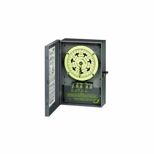 Intermatic T7401B NEMA1-7 Day Dial Time Switch, Separate Clock Motor And Circuit Terminals, 125V 3 Intermatic T7401B NEMA1-7 Day Dial Time Switch, Separate Clock Motor And Circuit Terminals, 125V