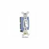 Leviton 1201-2GY 15A, 120/277V, Single-Pole AC Quiet Switch, Gray - Pkg Qty 10 -Switches, Receptacles & Sensors Sales LEV 1201 2GY