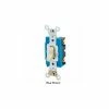 Leviton 1201-Lhi 15a, 120v, Illuminated Off Single-Pole Ac Quiet Switch, Ivory - Pkg Qty 10 -Switches, Receptacles & Sensors Sales LEV 1201 LHI