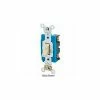 Leviton 1201-Lhw 15a, 120v, Illuminated Off Single-Pole Ac Quiet Switch, White - Pkg Qty 10 -Switches, Receptacles & Sensors Sales LEV 1201 LHW