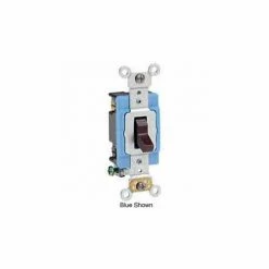Leviton 1204-2 4-Way Ac Quiet Switch, Self Grounding, Brown - Pkg Qty 10
